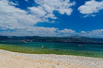 plaża w Slatine, wyspa Ćiovo
